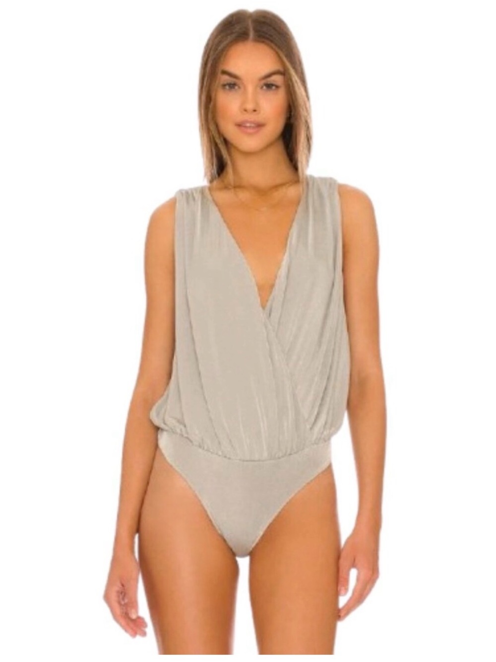 🆕 NWT Free People Night Owl Bodysuit / Oxide - Size XS